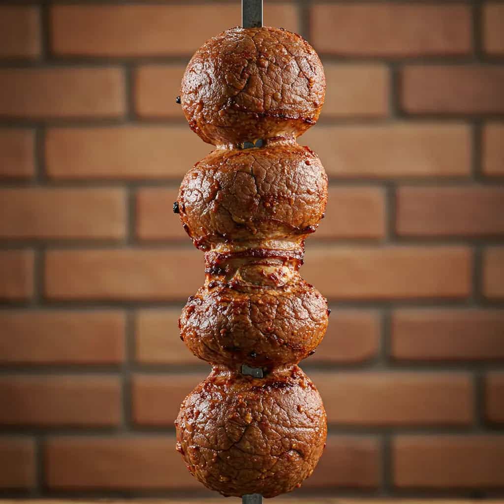 Picanha Suína Assada na Churrasqueira