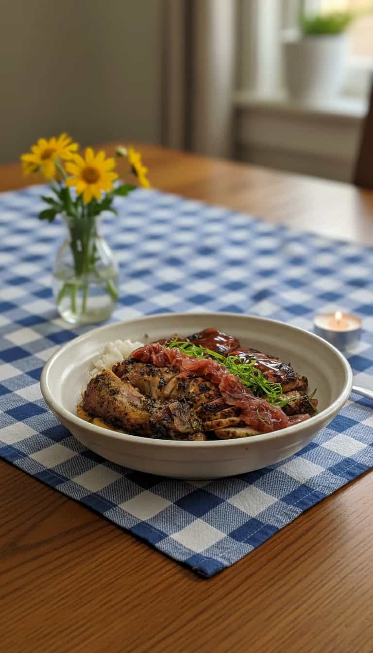 Foto deliciosa de Picanha Suína na Panela de Pressão pronta para servir - Carnes & Frango