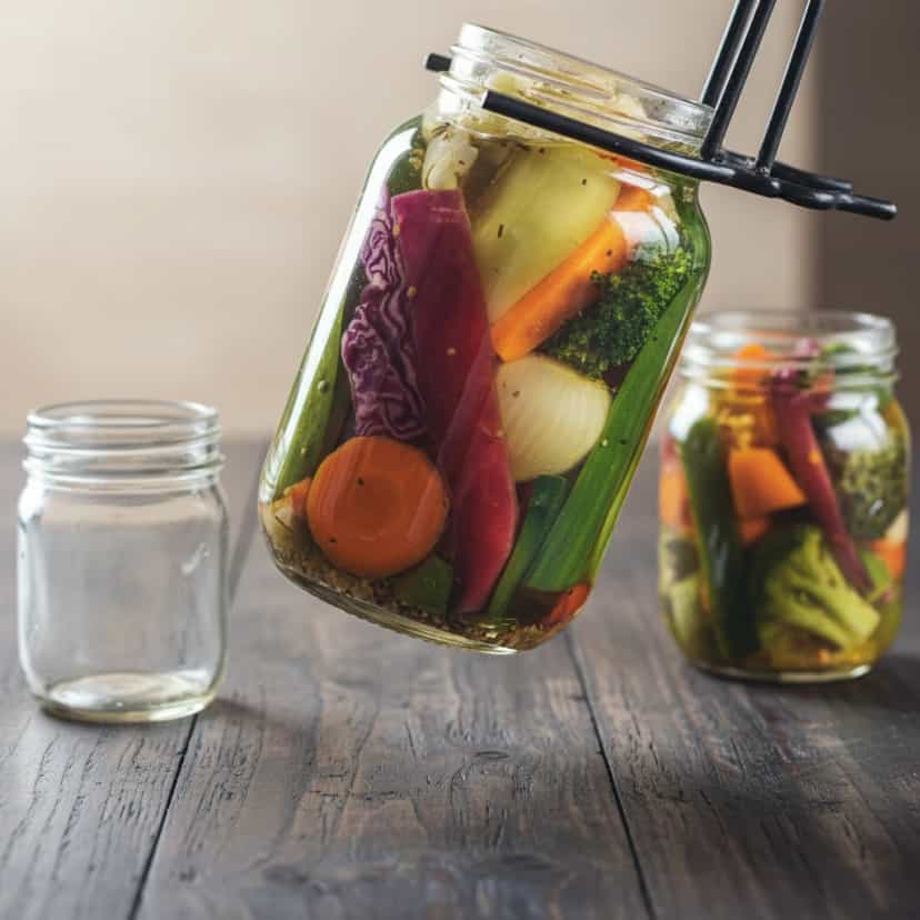 Foto deliciosa de Pickles de Legumes pronta para servir - Outras Receitas