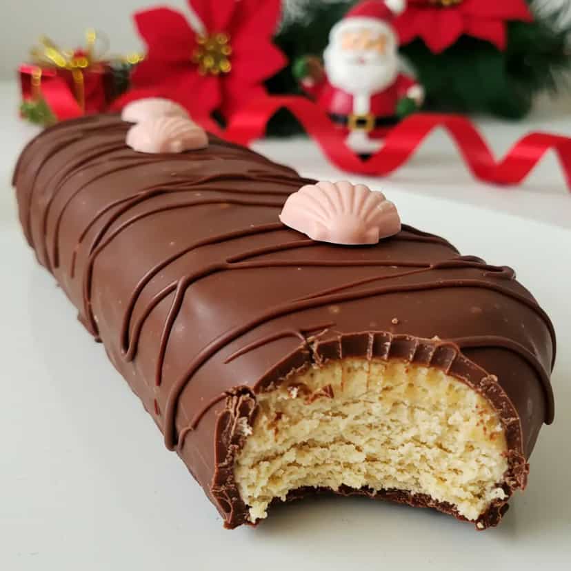Foto deliciosa de Picolé de Panetone pronta para servir - Doces Gelados & Sorvetes