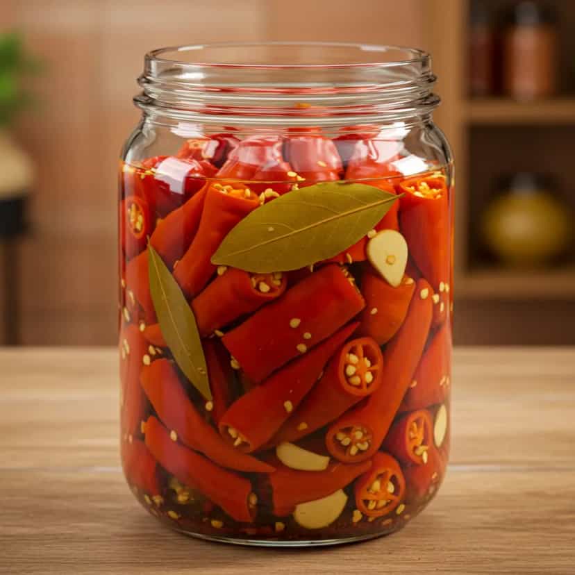 Receita de Pimenta em conserva - Dicas e Dicas