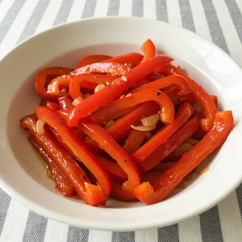 Foto deliciosa de Pimentão Refogado pronta para servir - Outras Receitas