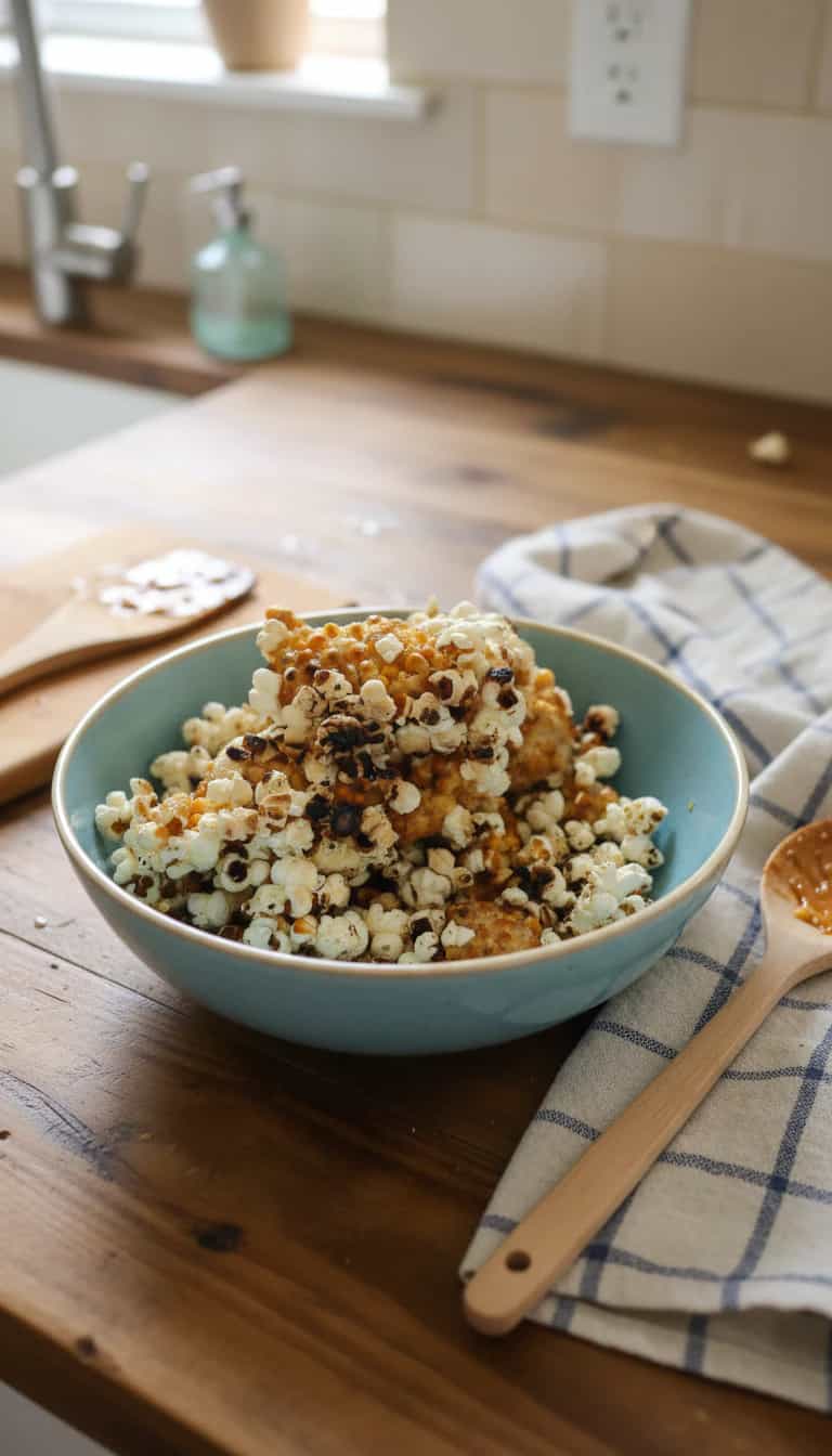 Foto deliciosa de Pipoca Doce Caseira pronta para servir - Outras Receitas