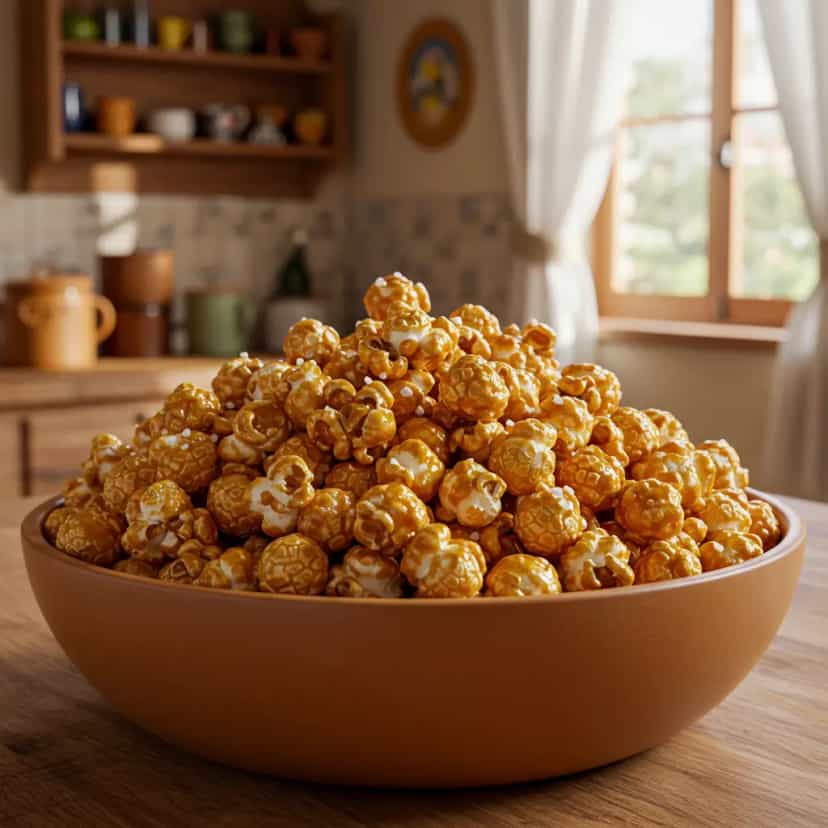 Foto deliciosa de Pipoca doce fácil pronta para servir - Outras Receitas