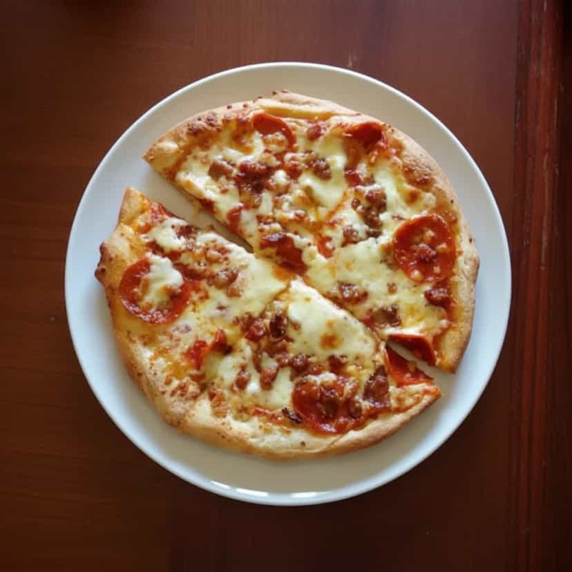 Foto deliciosa de Pizza Brotinho pronta para servir - Outras Receitas