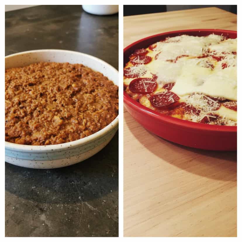 Foto deliciosa de Pizza Caseira pronta para servir - Outras Receitas