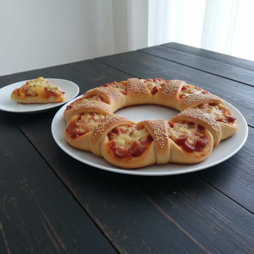 Foto deliciosa de Pizza Coroa pronta para servir - Pizzas & Salgados