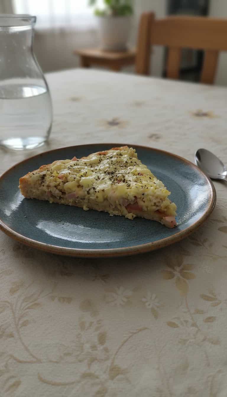 Foto deliciosa de Pizza Cremosa Rápida pronta para servir - Outras Receitas