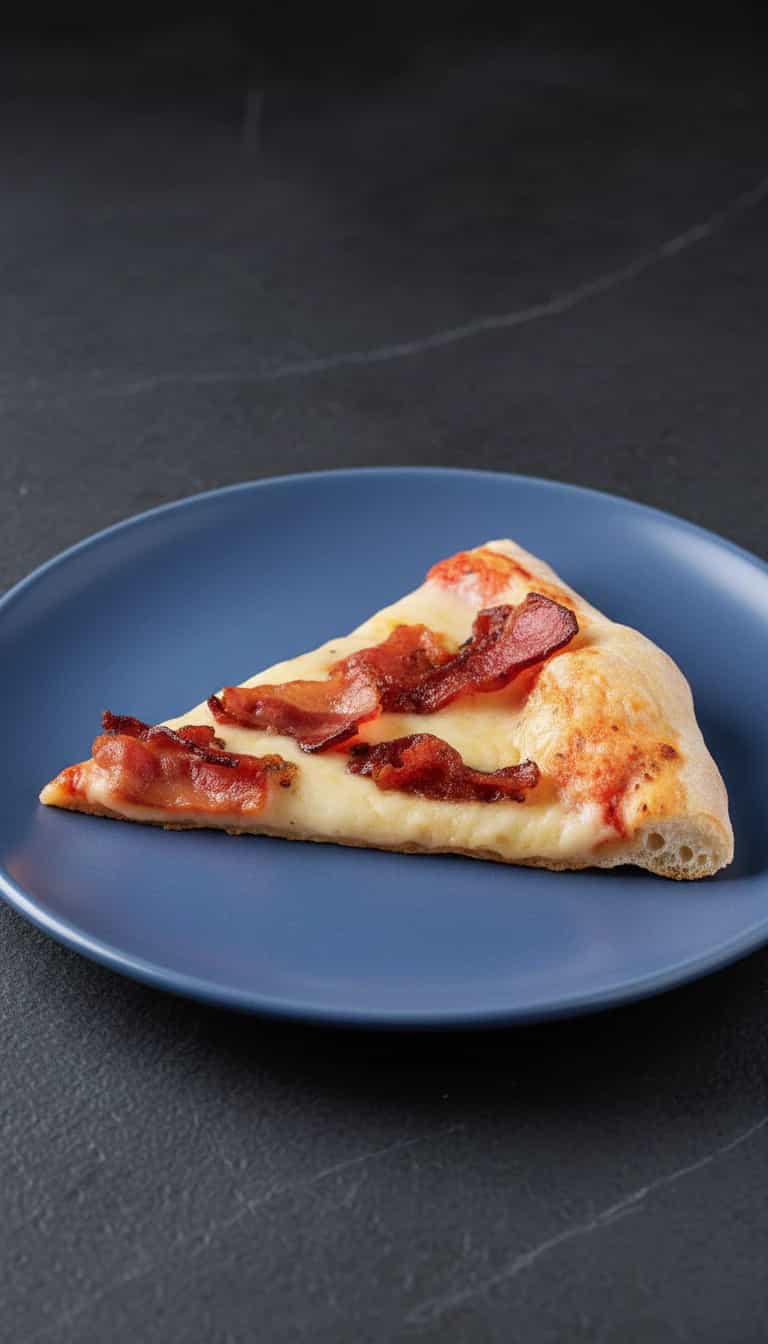 Foto deliciosa de Pizza de Bacon pronta para servir - Outras Receitas