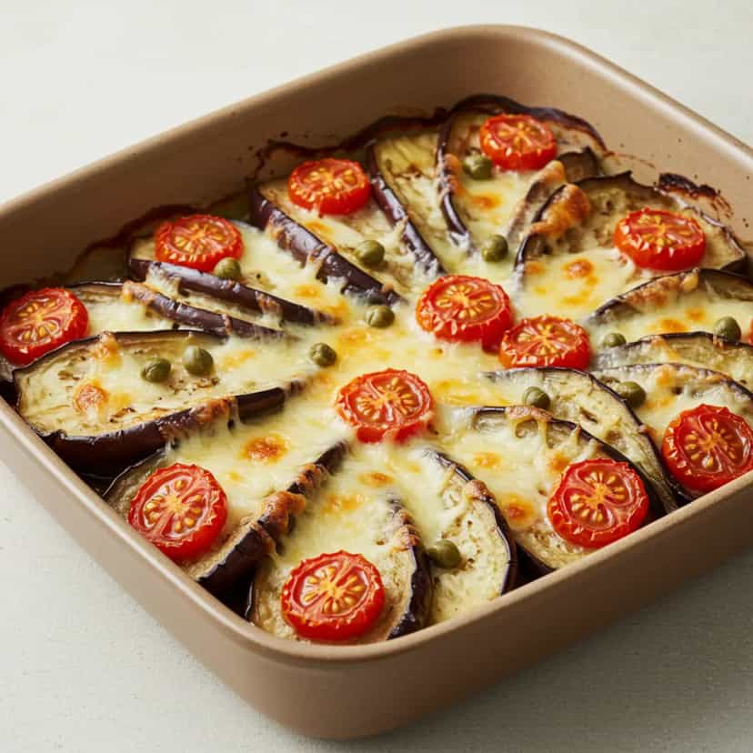 Foto deliciosa de Pizza de Berinjela pronta para servir - Pizzas & Salgados