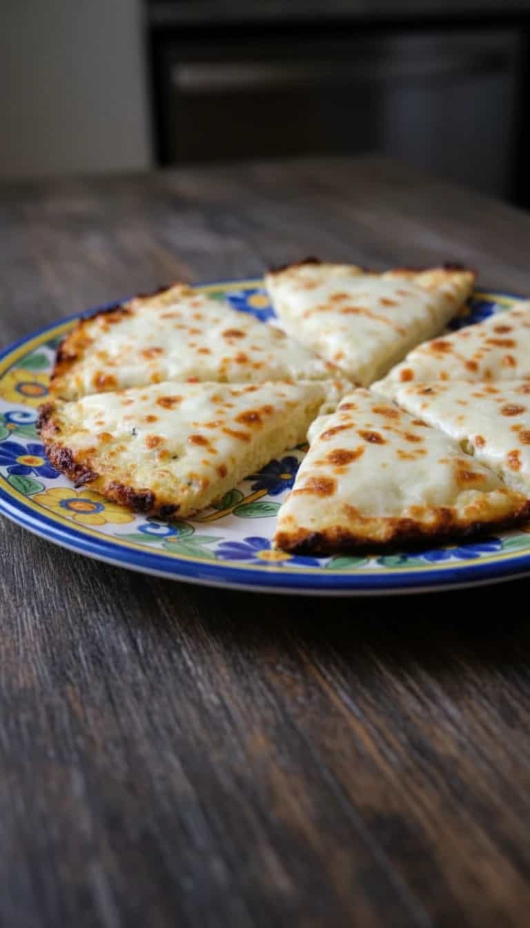 Foto deliciosa de Pizza de Couve-flor Sem Glúten pronta para servir - Sem Glúten