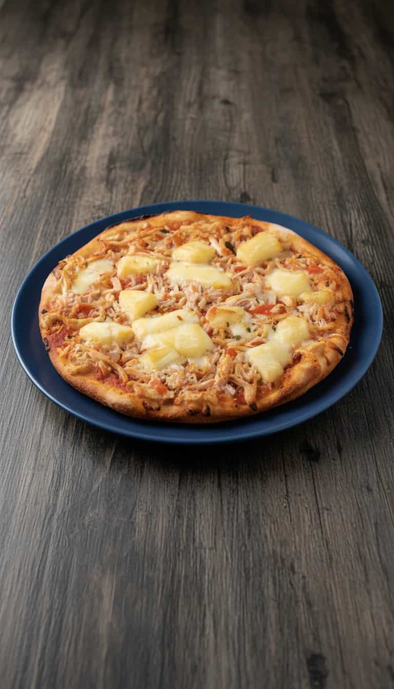 Foto deliciosa de Pizza de Frango na Panela de Pressão pronta para servir - Outras Receitas