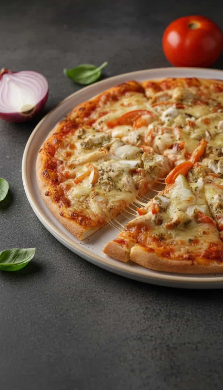 Foto deliciosa de Pizza de Liquidificador pronta para servir - Outras Receitas