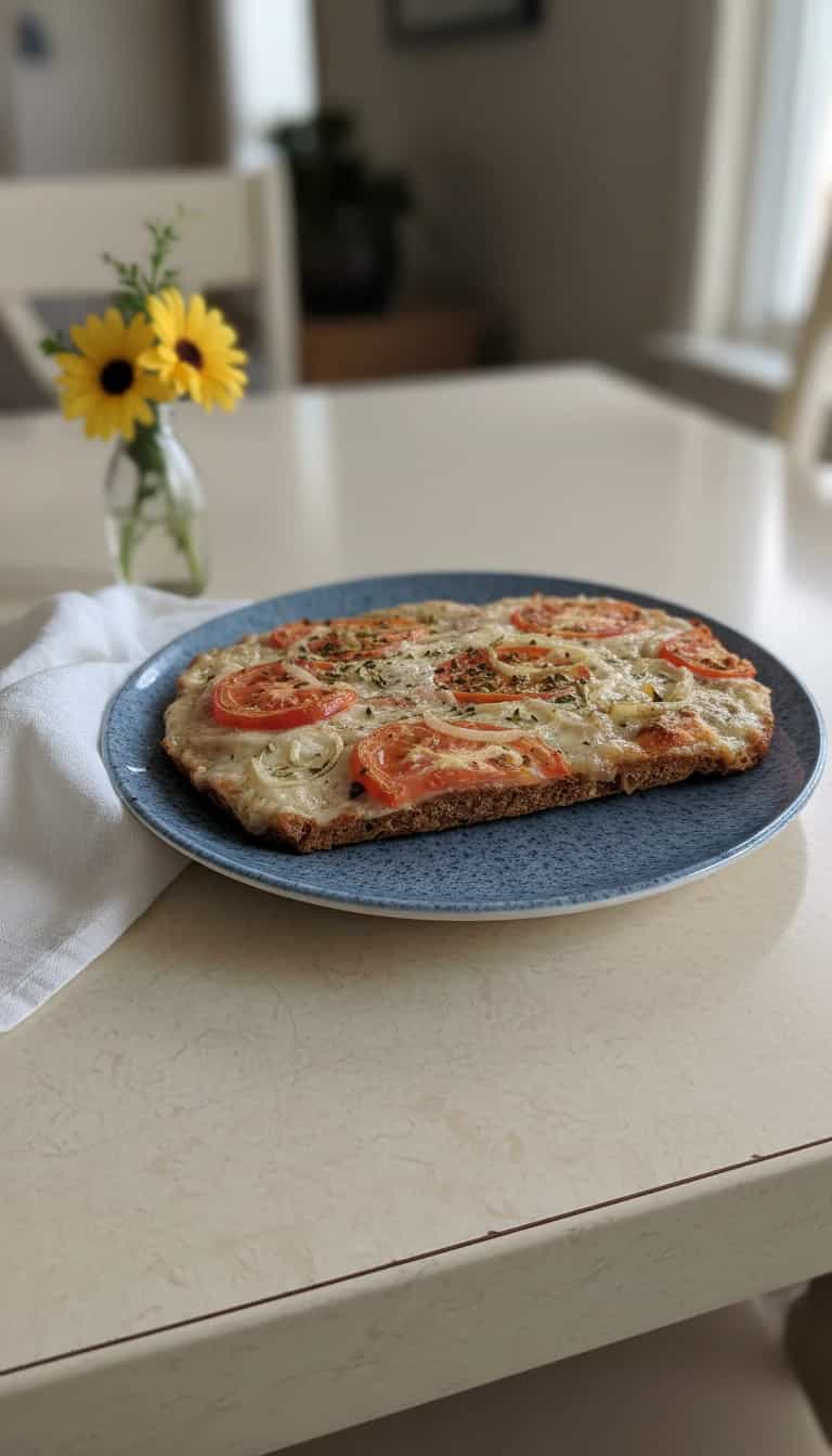 Foto deliciosa de Pizza de Mussarela pronta para servir - Outras Receitas
