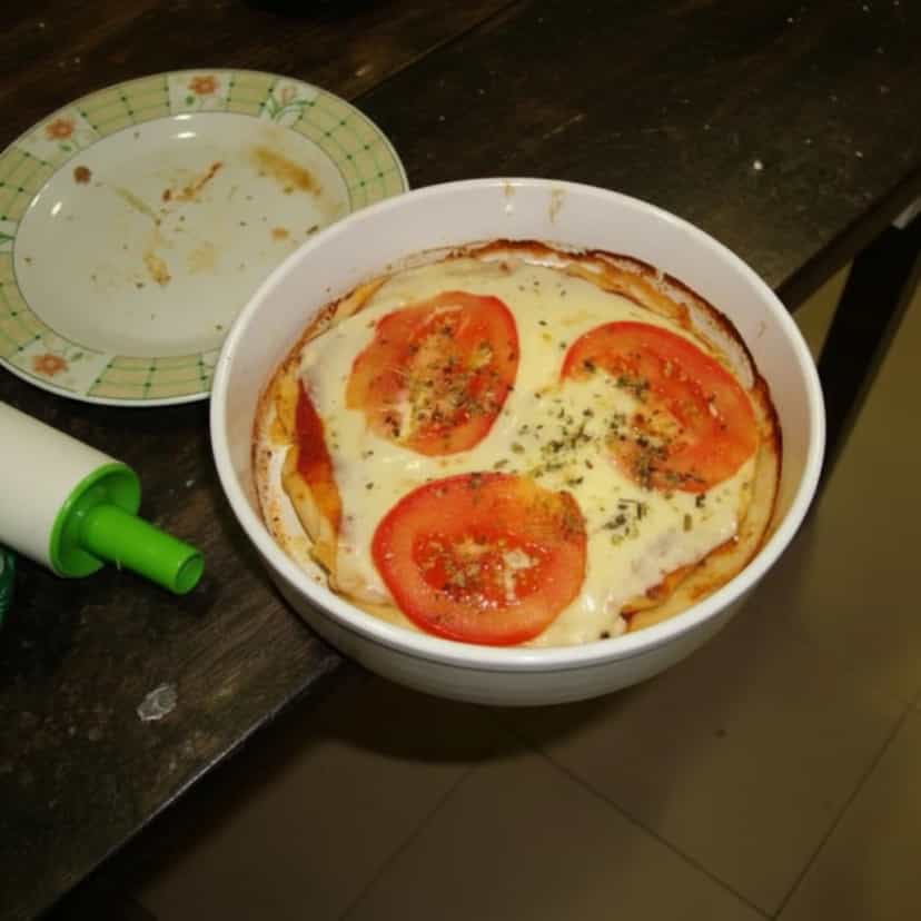 Foto deliciosa de Pizza de Panela de Pressão pronta para servir - Outras Receitas