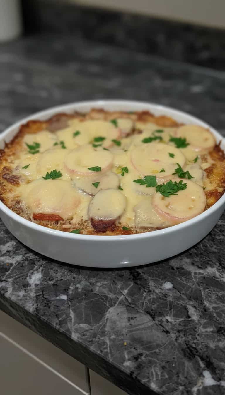 Foto deliciosa de Pizza de Pão de Forma pronta para servir - Outras Receitas