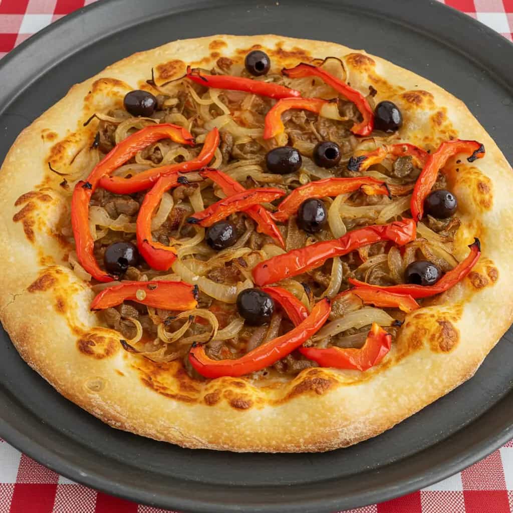 Pizza de Salada da Vovó