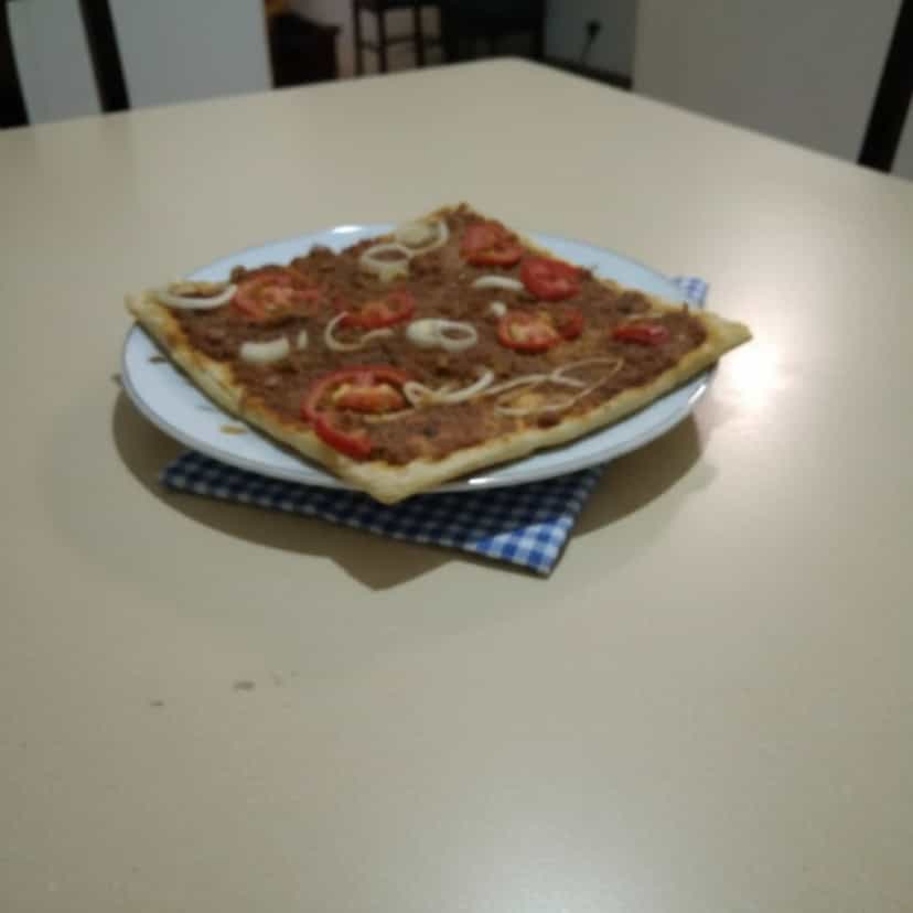 Foto deliciosa de Pizza de Sardinha pronta para servir - Outras Receitas