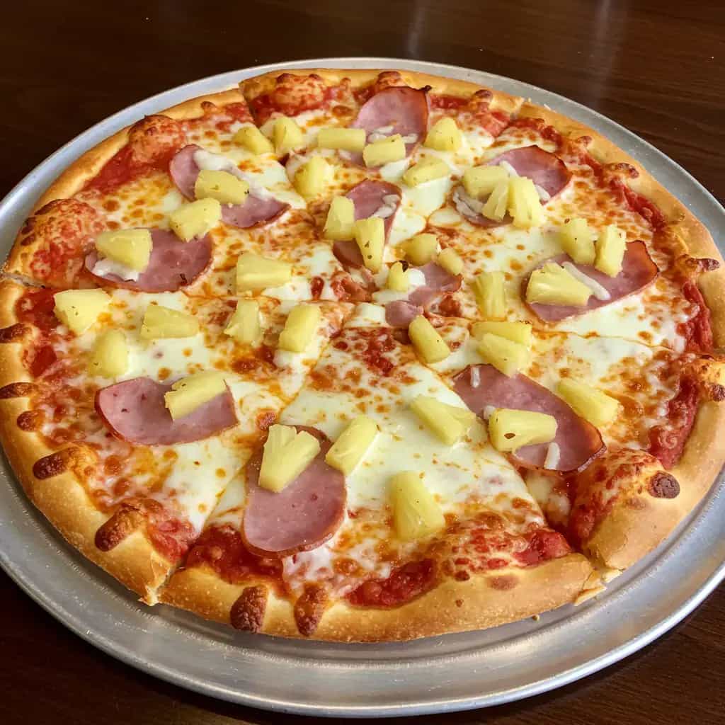 Pizza Hawaiana Rápida