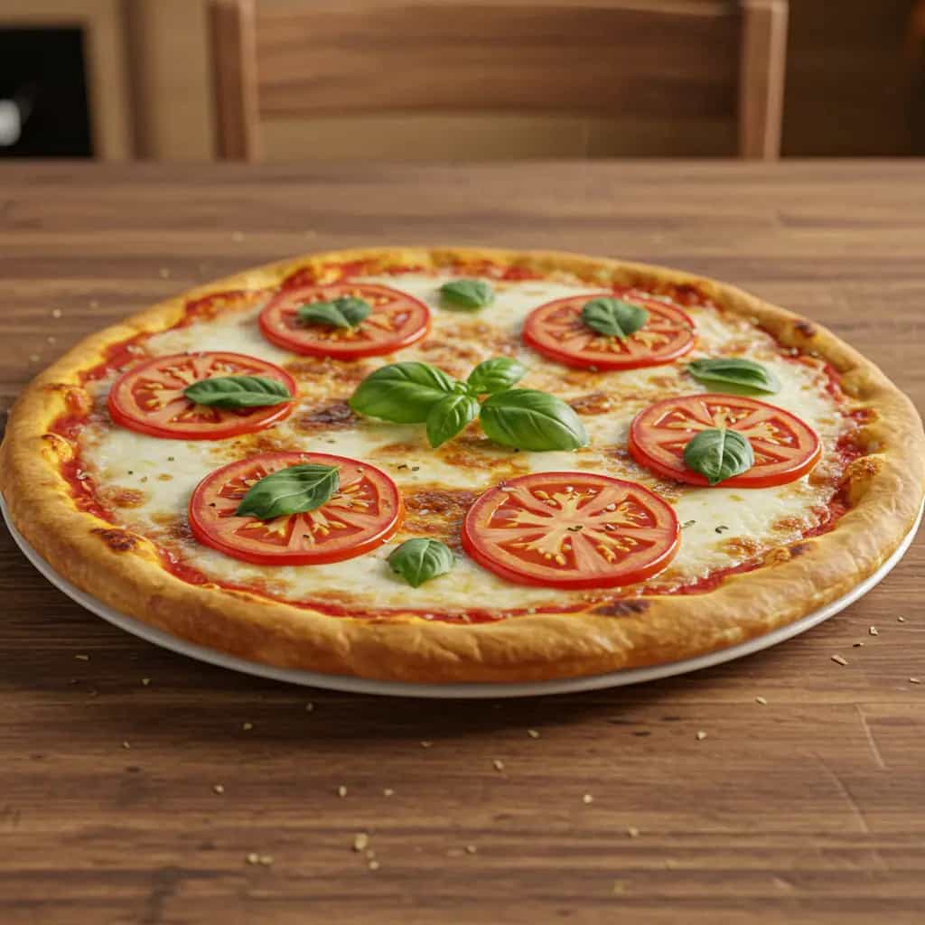 Pizza Marguerita Caseira