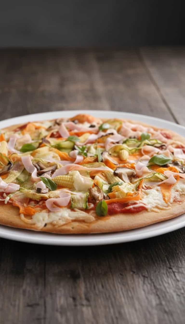 Foto deliciosa de Pizza Primavera pronta para servir - Pizzas & Salgados