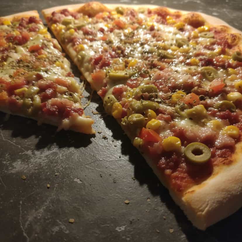 Foto deliciosa de Pizza Rápida de Liquidificador pronta para servir - Outras Receitas
