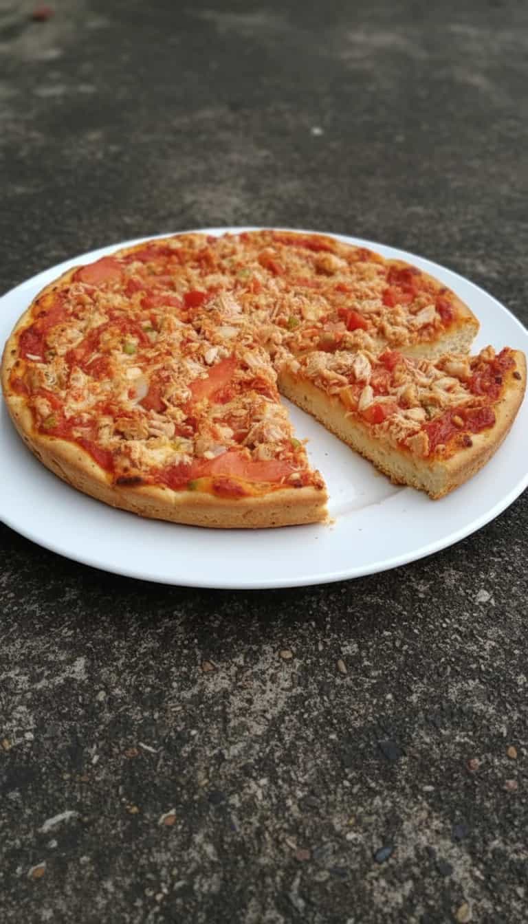 Foto deliciosa de Pizza Rápida de Liquidificador pronta para servir - Outras Receitas
