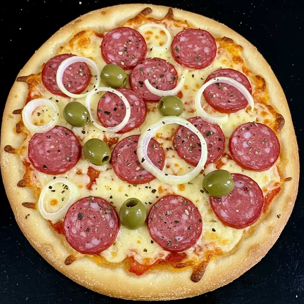 Pizza Rápida Sem Glúten