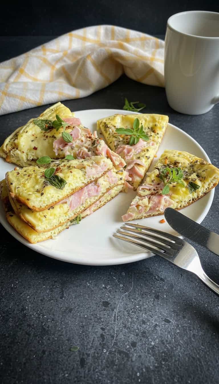 Foto deliciosa de Pizzaletes Low Carb pronta para servir - Outras Receitas