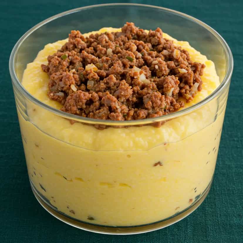 Receita de Polenta Cremosa com Carne Moída - Dicas e Dicas