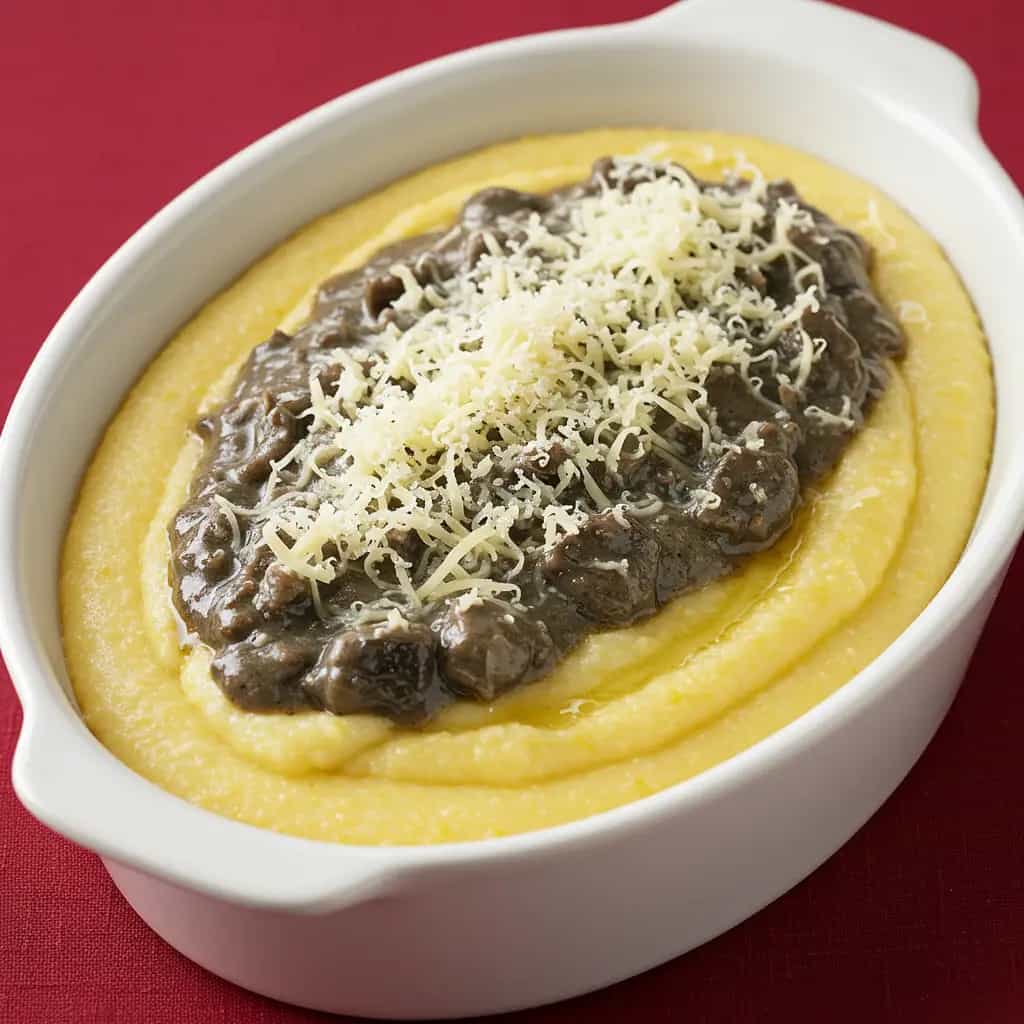 Polenta Cremosa com Funghi