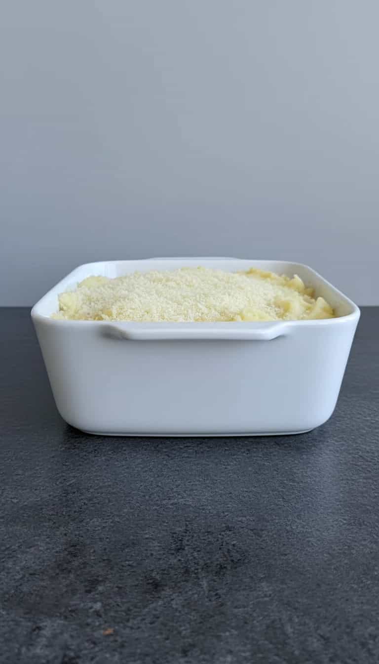 Foto deliciosa de Polenta Cremosa Recheada pronta para servir - Almoço & Jantar
