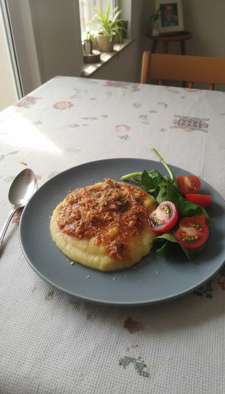 Foto deliciosa de Polenta fácil pronta para servir - Outras Receitas