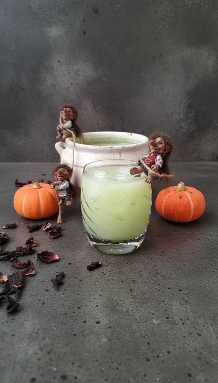 Ponche de Abacaxi com Limão e Vodka