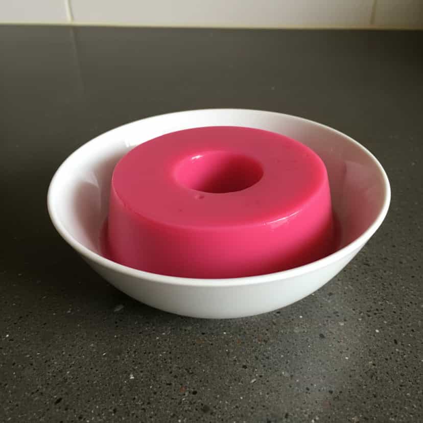 Foto deliciosa de Pudim Cremoso de Beterraba com Laranja pronta para servir - Pudins & Cremes
