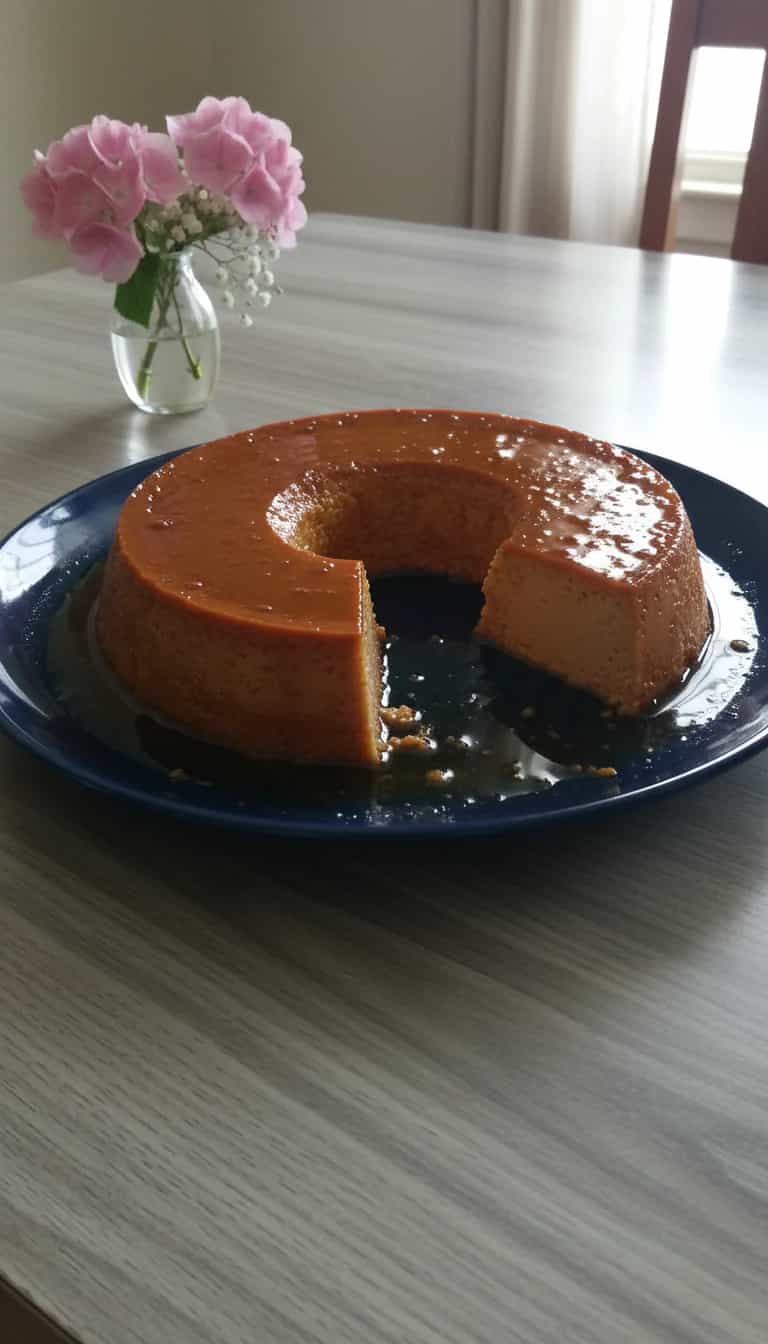 Foto deliciosa de Pudim Cremoso de Chocolate pronta para servir - Pudins & Cremes