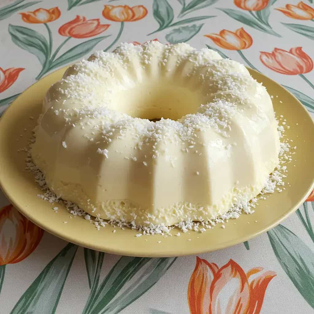 Pudim Cremoso de Coco