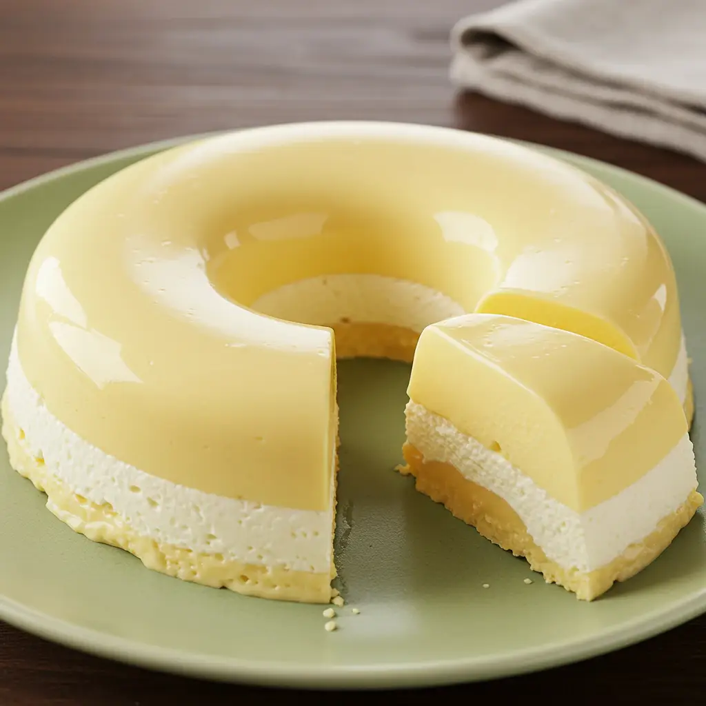 Pudim Cremoso de Iogurte Natural