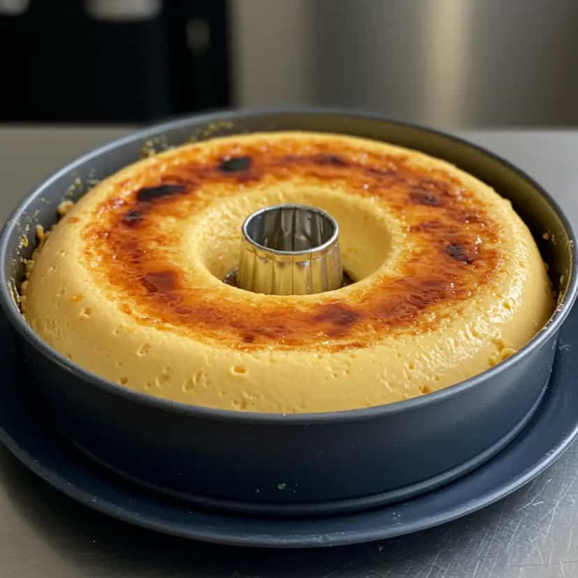 Foto deliciosa de Pudim Cremoso de Leite Condensado pronta para servir - Pudins & Cremes