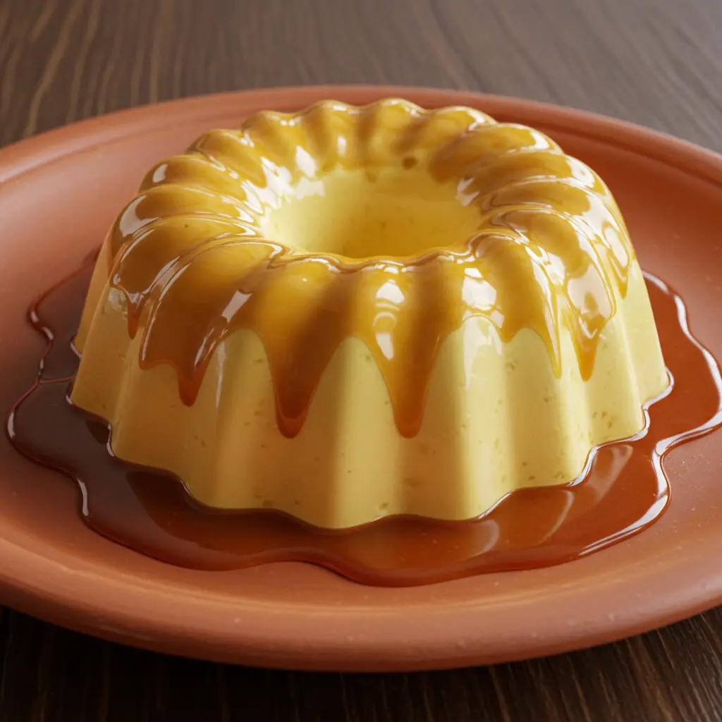 Pudim Cremoso de Leite de Coco