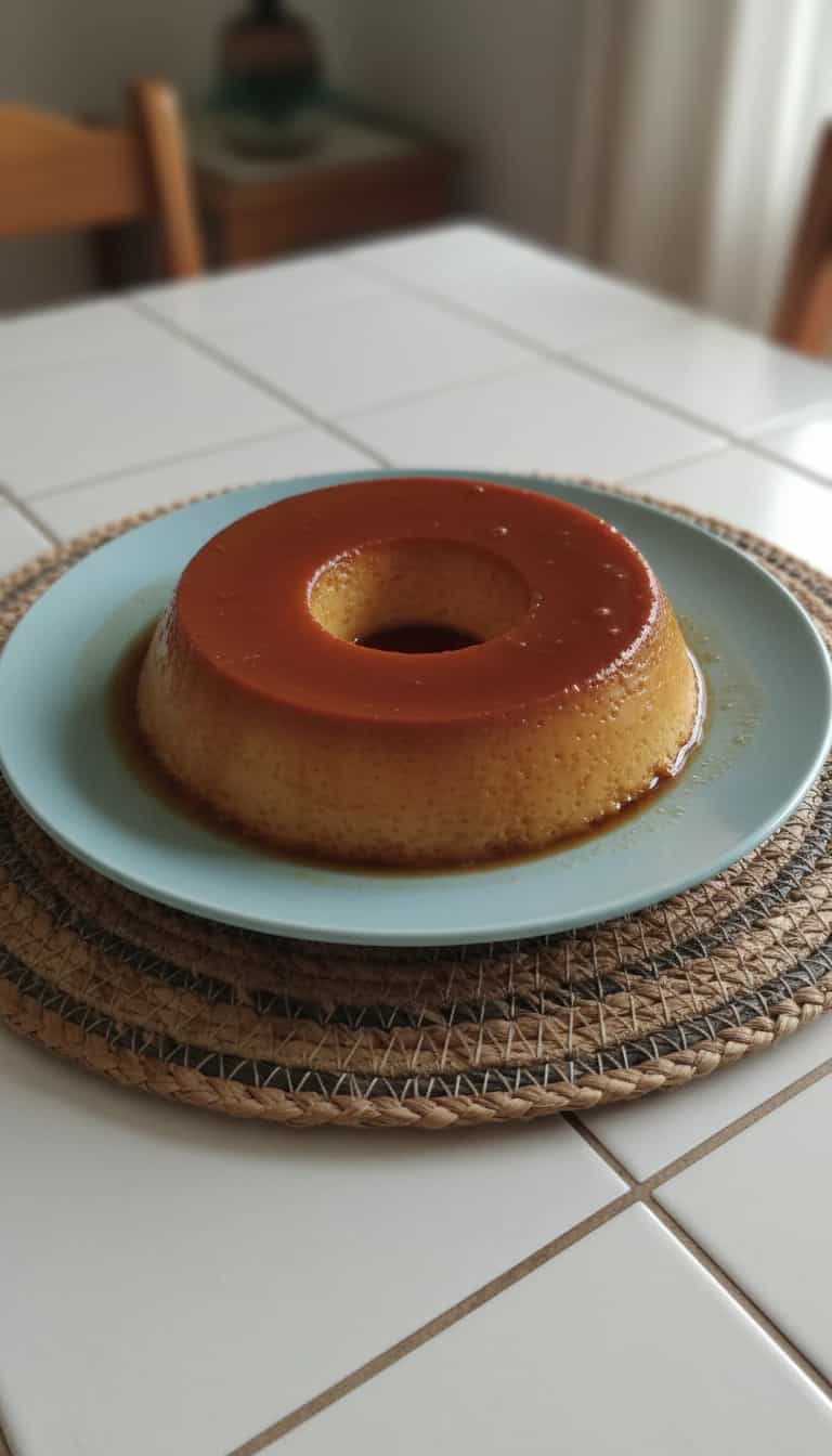 Foto deliciosa de Pudim Cremoso de Maria-Mole pronta para servir - Pudins & Cremes