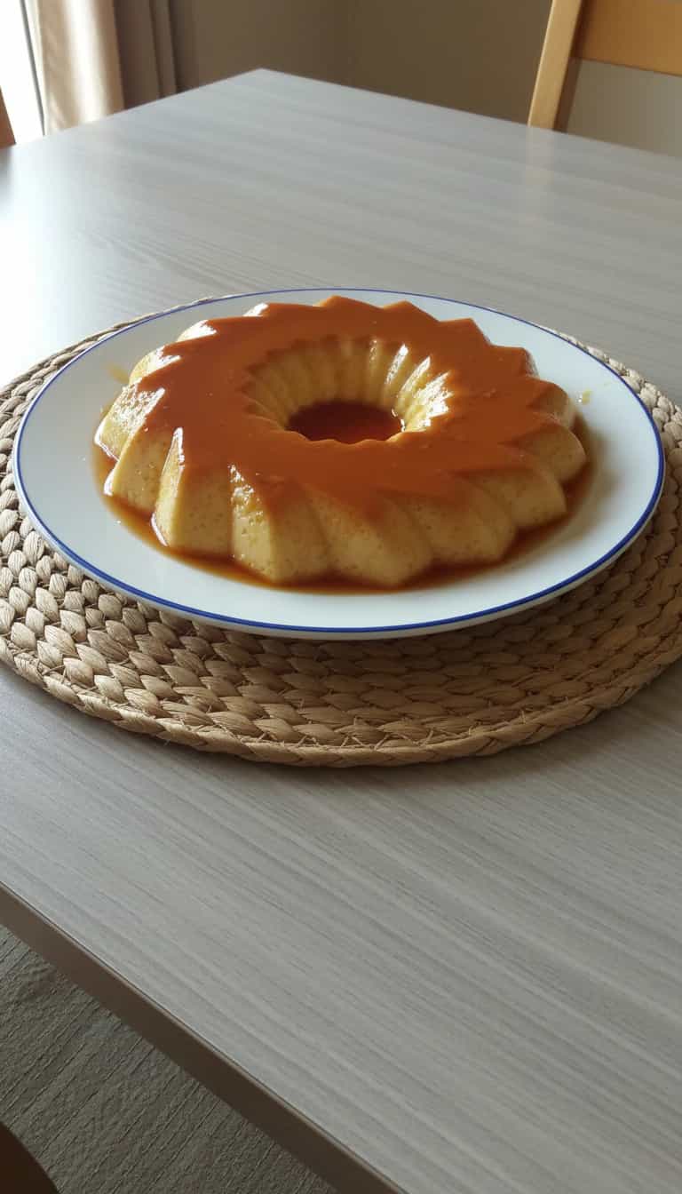 Foto deliciosa de Pudim cremoso de Maria-Mole pronta para servir - Pudins & Cremes