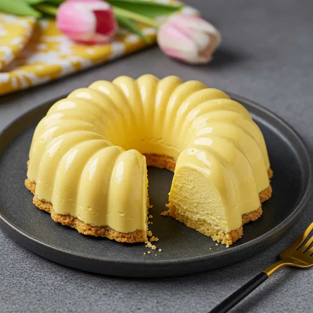 Pudim Cremoso de Milho Verde