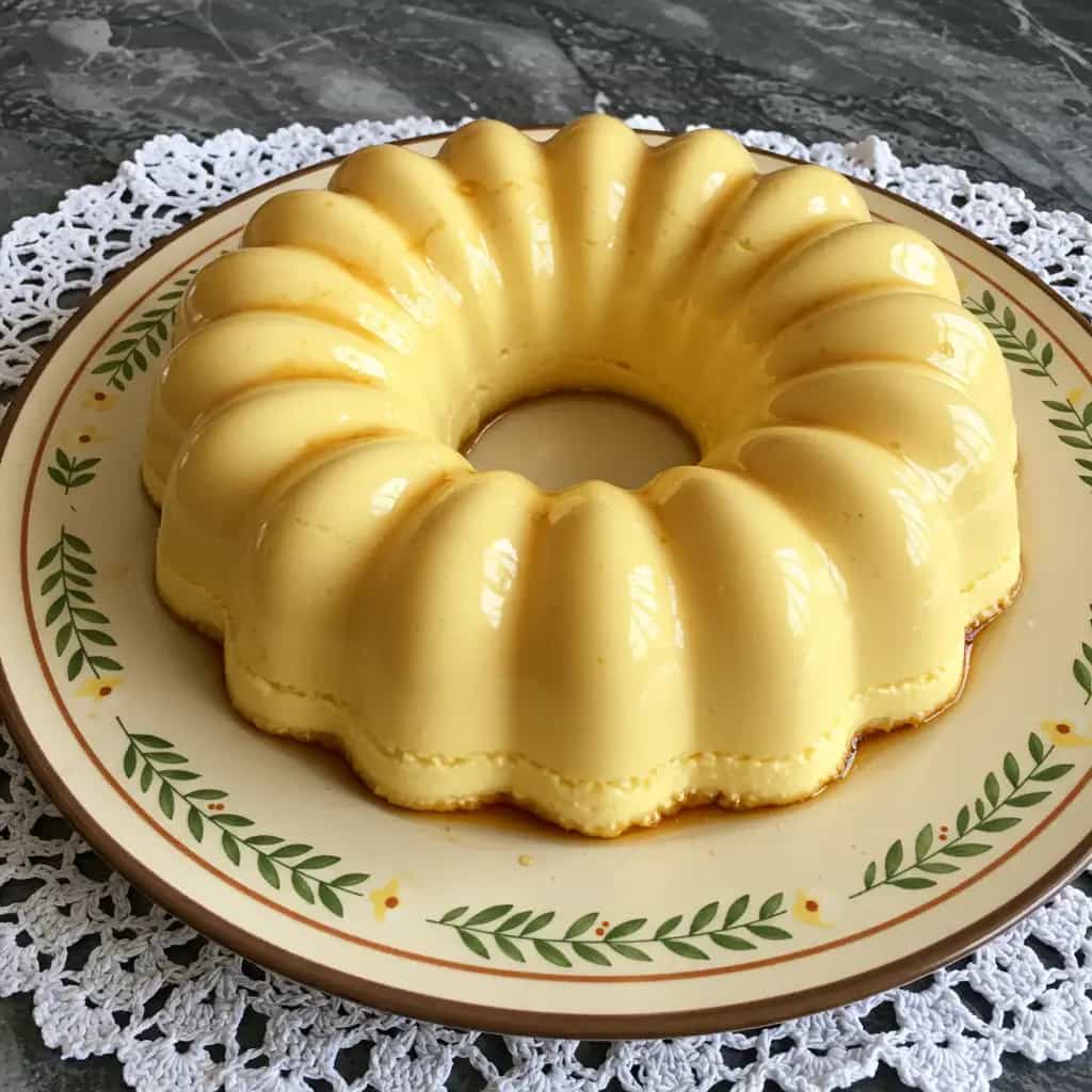 Pudim Cremoso de Pão