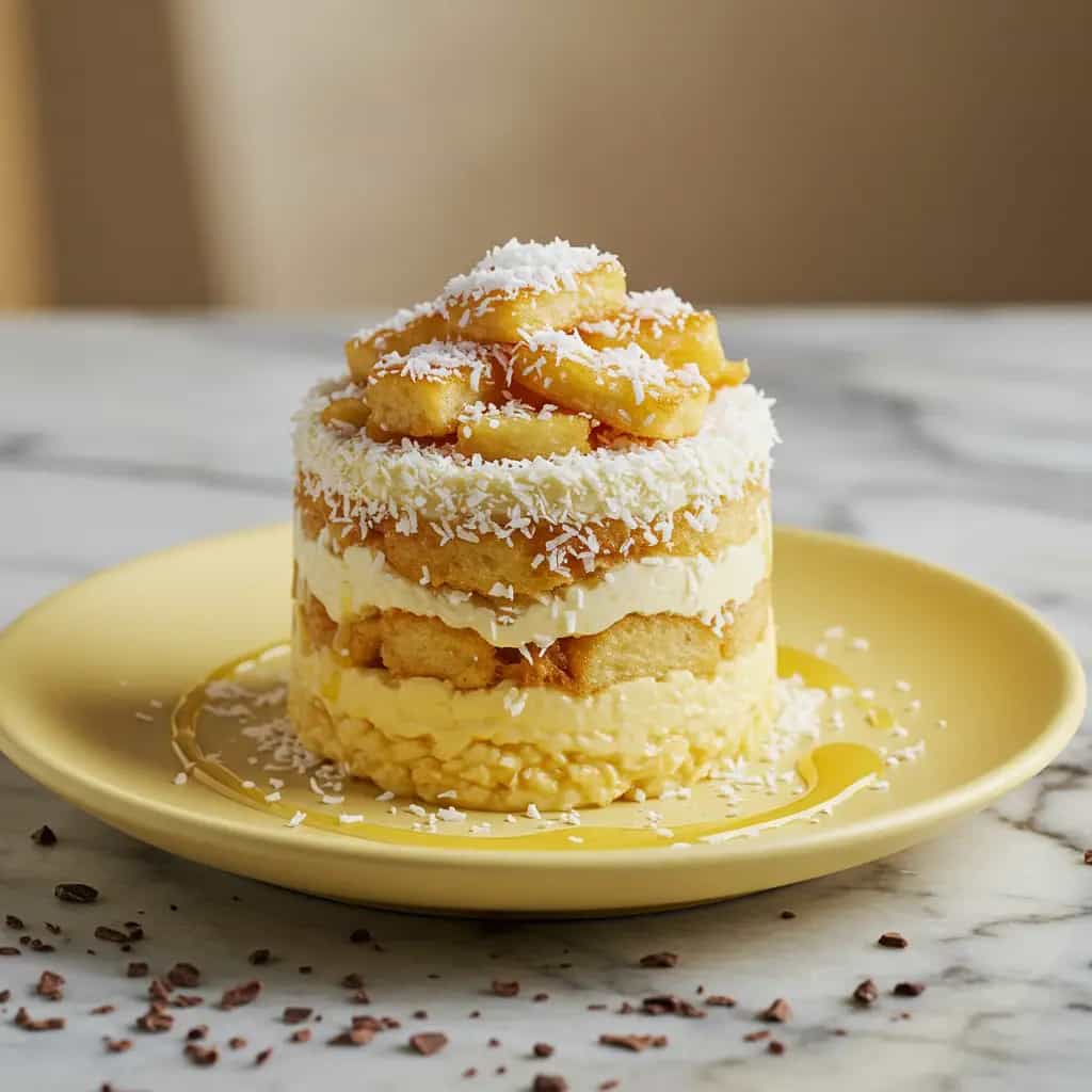 Pudim Cremoso de Pão Francês