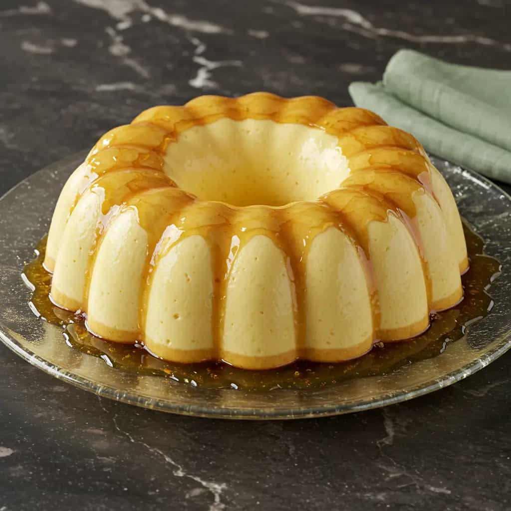 Pudim Cremoso de Requeijão