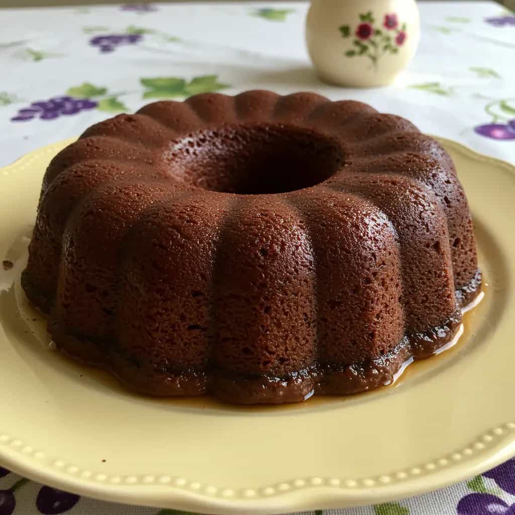 Pudim de Chocolate Cremoso