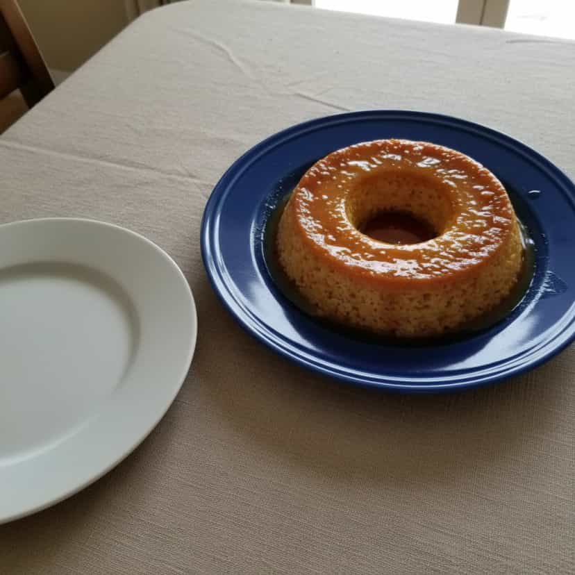 Foto deliciosa de Pudim de Leite Condensado Cremoso pronta para servir - Pudins & Cremes