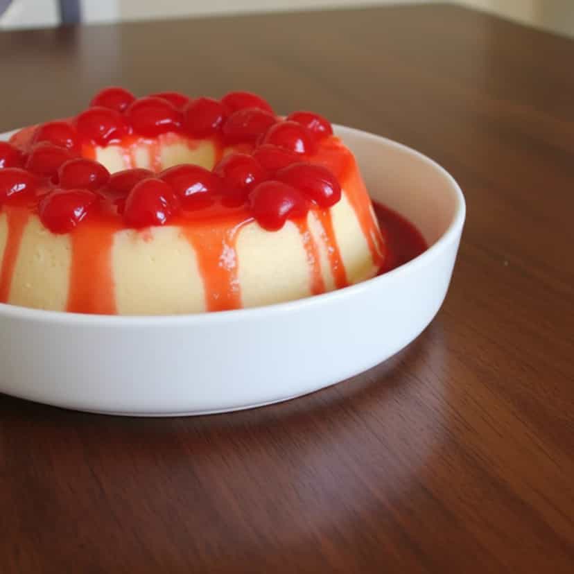 Foto deliciosa de Pudim de leite (dietético) pronta para servir - Pudins & Cremes