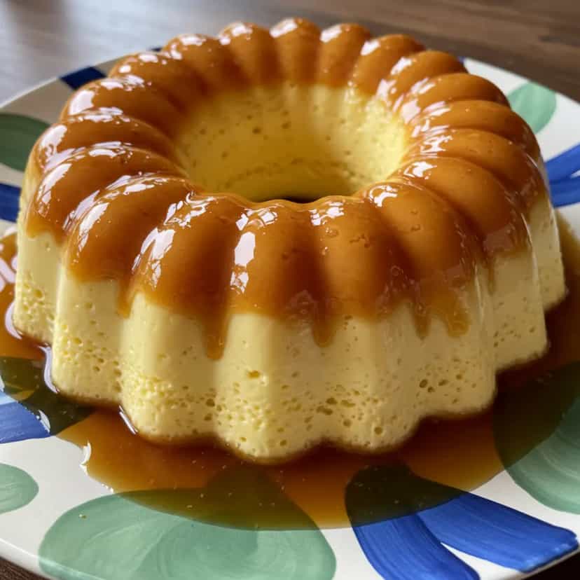 Foto deliciosa de Pudim de leite em pó fácil pronta para servir - Pudins & Cremes